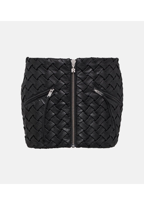 Rotate Braided miniskirt