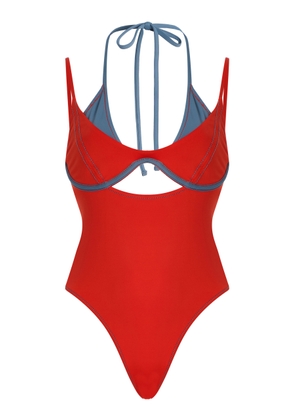 Significant Other Caris Layered Cutout One-Piece Swimsuit - Moda Operandi