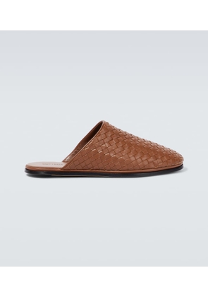 Bottega Veneta Intrecciato leather slippers