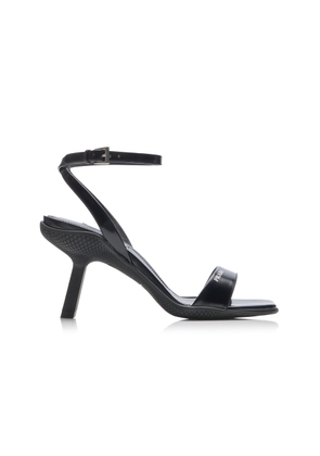 Prada Logo-Print Leather Sandals - Moda Operandi