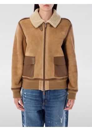 Fur Coat POLO RALPH LAUREN Woman color Leather