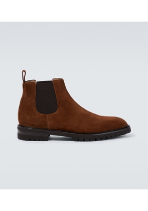 Manolo Blahnik Brompton suede Chelsea boots