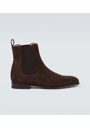 Manolo Blahnik Delsa suede Chelsea boot