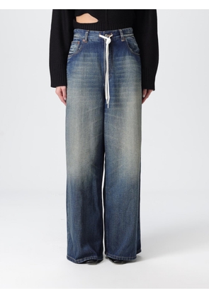 Jeans MM6 MAISON MARGIELA Woman color Gnawed Blue