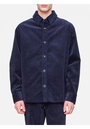 Jacket A. P.C. Men color Blue