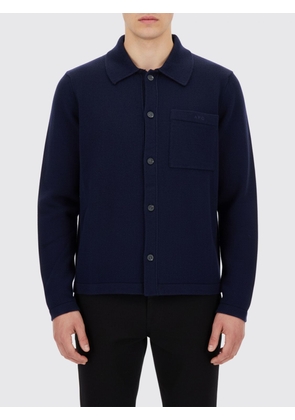 Jacket A. P.C. Men color Blue