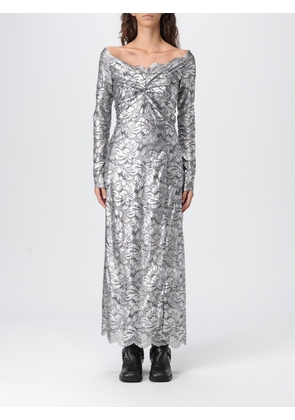 Dress RABANNE Woman color Silver