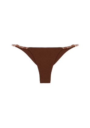 ViX Corsica Cheeky Beaded Bikini Bottom - Moda Operandi