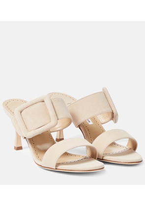Manolo Blahnik Gable suede sandals