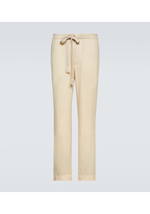 Auralee Straight-leg wool pants