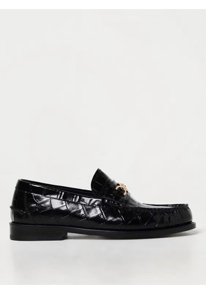 Loafers VERSACE Men color Black