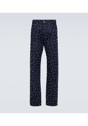 Lanvin Studded straight jeans