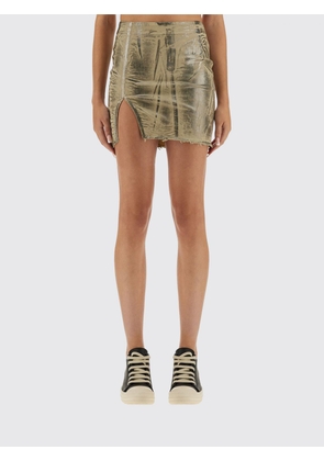 Skirt RICK OWENS DRKSHDW Woman color Silver