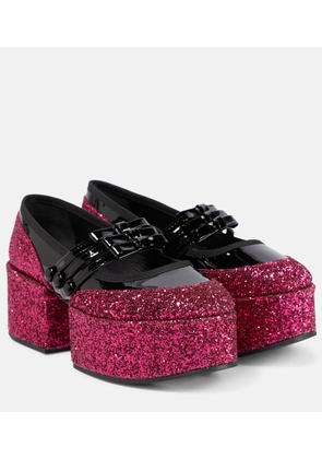 Noir Kei Ninomiya x Repetto platform mary janes