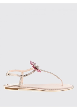 Heeled Sandal RENE CAOVILLA Woman color Pink