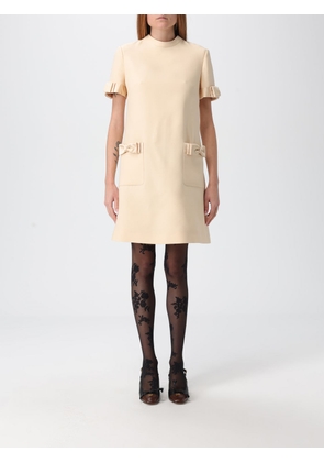 Dress VALENTINO Woman color Beige