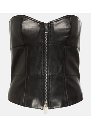 Isabel Marant Etna leather bustier