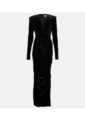Alexandre Vauthier Velvet gown
