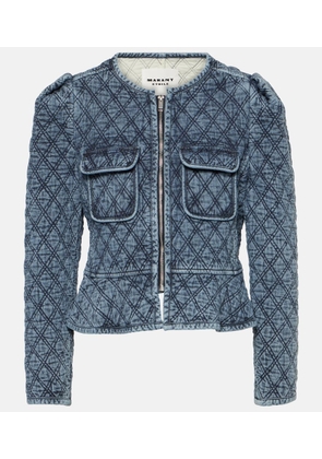 Marant Etoile Deliona quilted cotton jacket