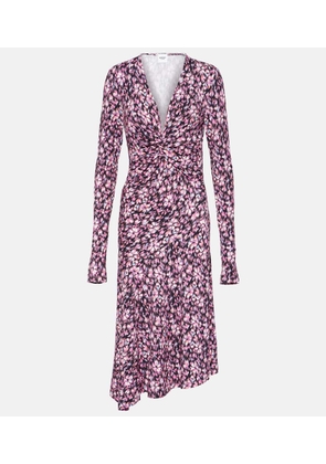 Marant Etoile Lania printed jersey midi dress
