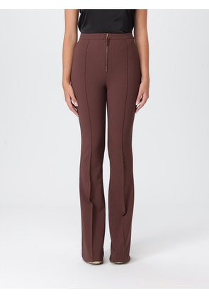 Pants ELISABETTA FRANCHI Woman color Coffee