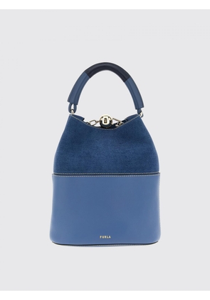Handbag FURLA Woman color Blue