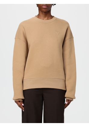 Sweatshirt AMI PARIS Woman color Camel