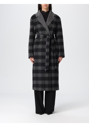 Coat TWINSET Woman color Black