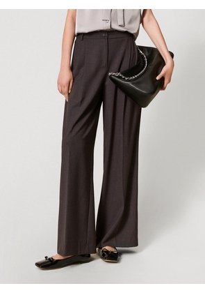 Pants TWINSET Woman color Grey