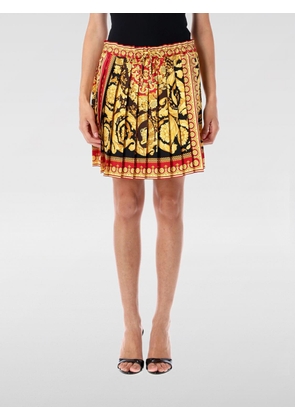 Skirt VERSACE Woman color Gold