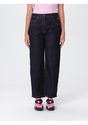 Jeans MSGM Woman color Blue