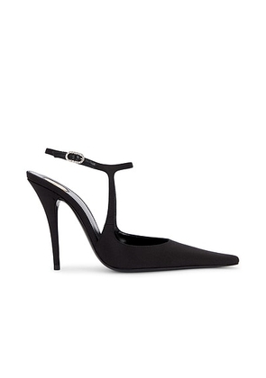 Saint Laurent Doville Pump in Nero - Black. Size 41 (also in 40, 42).