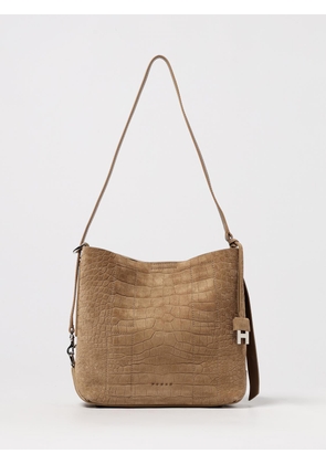 Shoulder Bag HOGAN Woman color Camel