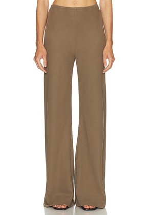 Staud Stroll Pant in Truffle - Olive. Size XS (also in L).