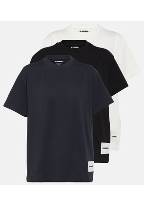 Jil Sander Set of 3 cotton jersey T-shirts