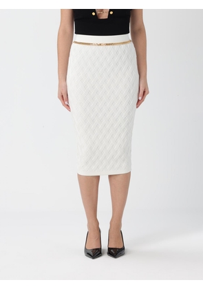 Skirt ELISABETTA FRANCHI Woman color Ivory