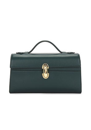 Savette Symmetry Pochette Bag in Pine - Dark Green. Size all.
