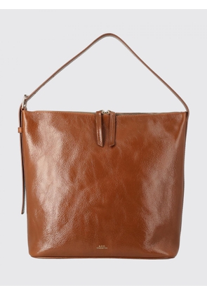 Shoulder Bag A. P.C. Woman color Brown