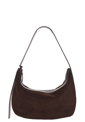 Staud Large Demy Shoulder Bag in Espresso - Chocolate. Size all.