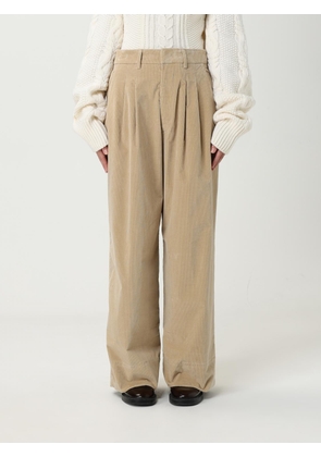 Pants DONDUP Woman color Cream