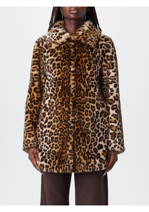 Fur Coat LIU JO Woman color Multicolor