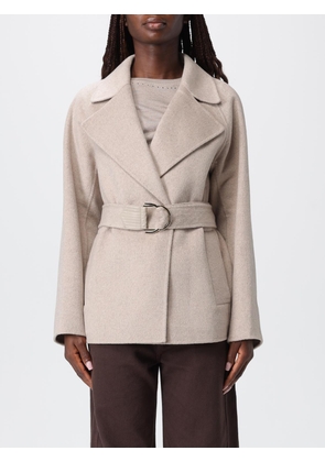 Coat LIU JO Woman color Beige