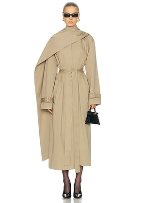 SRG Tolev Coat in Fog Green - Beige. Size L/XL (also in S/M, XXS/XS).