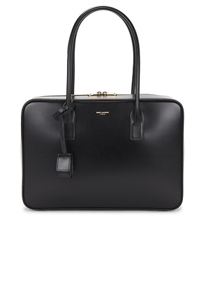Saint Laurent SLP Bauletto Bag in Nero - Black. Size all.