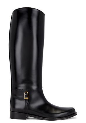 Saint Laurent Horny Boot in Nero - Black. Size 36 (also in 37, 38, 39, 39.5, 40, 41, 42).