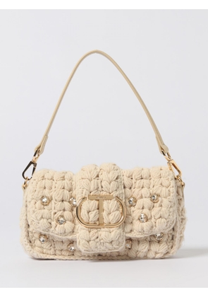 Shoulder Bag TWINSET Woman color Natural