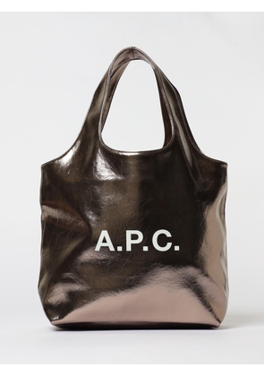 Tote Bag A. P.C. Woman color Grey