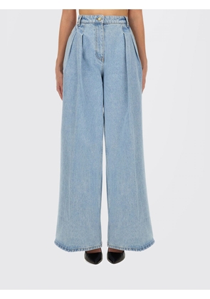 Jeans NINA RICCI Woman color Sky Blue