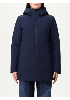 Coat WOOLRICH Woman color Blue