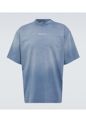 Balenciaga Logo cotton jersey T-shirt